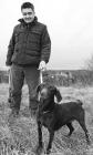 Truffle-hunter Klaudio Ipa with his trained dog Biba