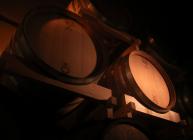  Wooden wine barrels detail